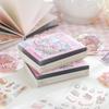 Miniature Scene Mini Landscape Stickers 3D Cartoon Stickers Landscape Sticker Book  For Students