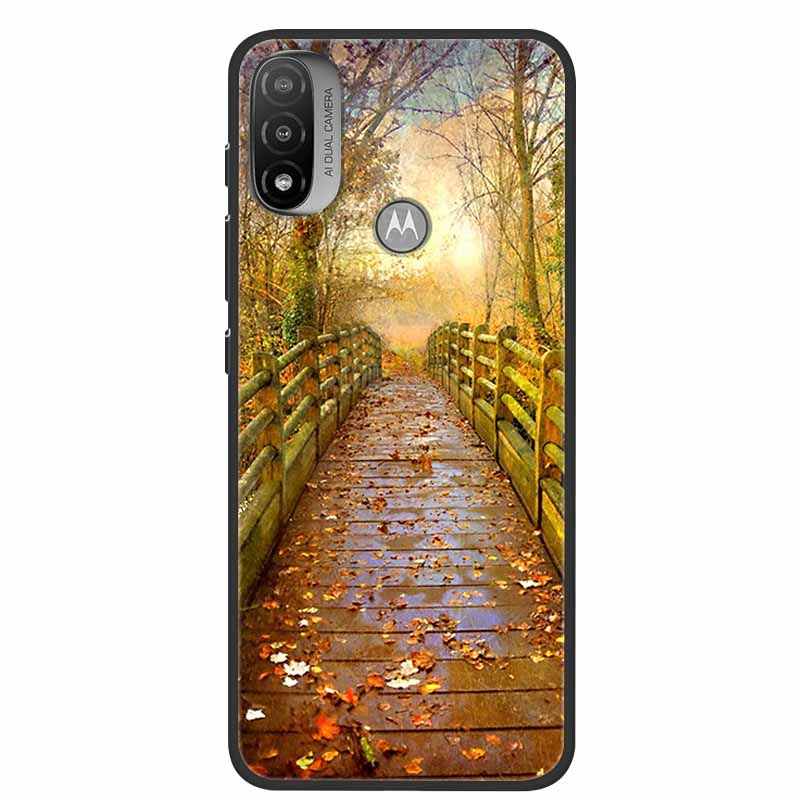 For Moto E20 Case Shockproof Soft Silicone Back Cover For Motorola Moto E20 6.5" Phone Cases For Moto E 20 XT2155 Coque Fundas