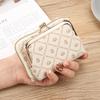 New Women's Wallet Fashion Zip Coin Purse Multi-Card Holder Compact Money Clip