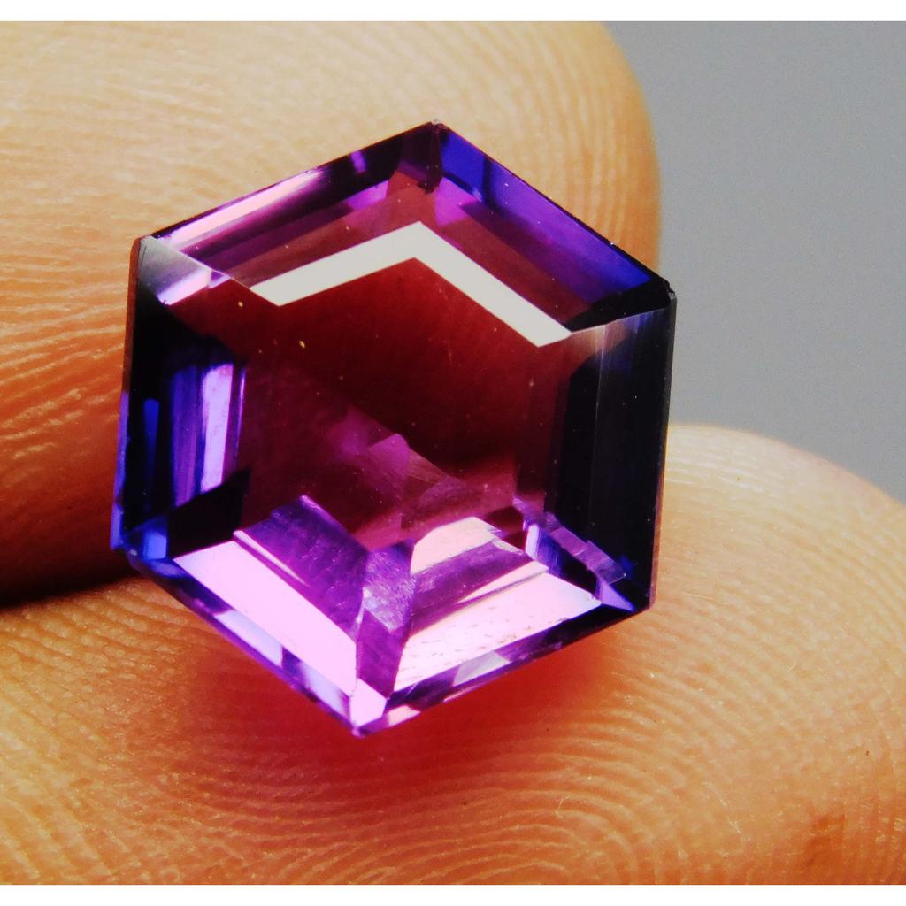 Natural Purple Tanzanite 6.85 Ct Fancy Cut CERTIFIED Pendant Size Loose Gemstone A-3845