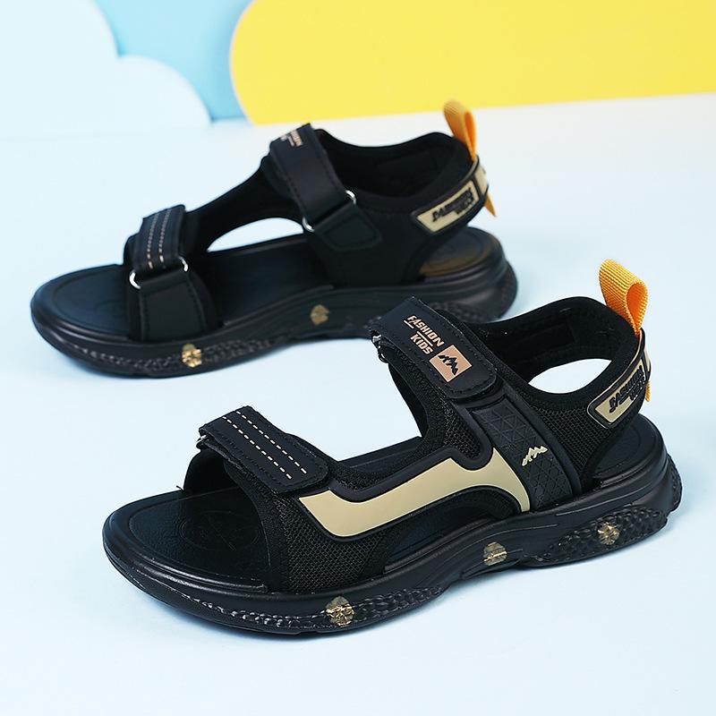 Shoes Foreign Trade Soft Boys Sandals Beach Shoes Boys Non-slip Sole Children Primary School Children New