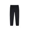 Anta Training Series Solid Color Mid-Rise Simple Breathable Cuffed Knitted Sports Pants Women Pants Black 162447307-2