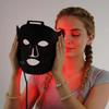 Yoghi - Lune De Soie Black - Masque Facial Led - 4 Longueurs D'onde - Télécommande