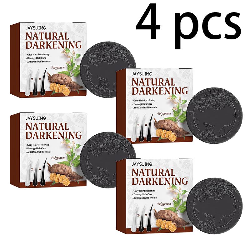 Jaysuing He Shou Wu Reparierendes Shampoo Natürliches Schwarzes Haar Feuchtigkeitsspendendes Glättendes Pflegendes Shampoo Seife