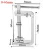 2 PCS Wide Jaw Opening C Clamp Multiple Sizes Carbon Steel Woodworking Clamp Tiger Clamp