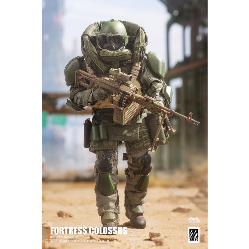 SALVO Series SA02 Fortress Colossus 1/12 Action Figure HASUKI
