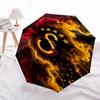 Printed Galatasaray S .KPrinted Folding Umbrella,Outdoor,Leisure,And Travel Umbrella,Durable Umbrella Fabric,Birthday And Holiday Gift