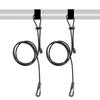 2 PCS Adjustable Kayak Safety Rod Leash Fishing Rod Paddle Leash Fishing