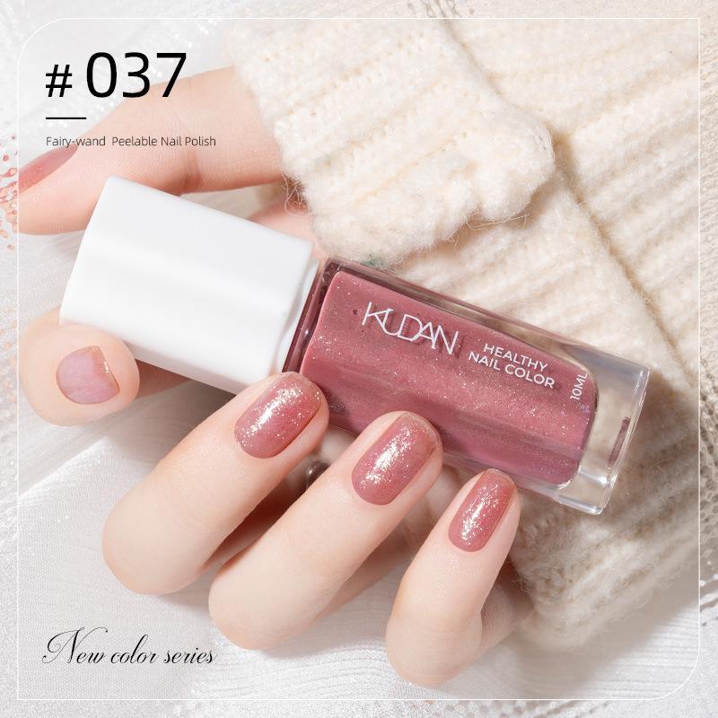 2023 No-Bake Quick-Dry Black Peelable Nail Polish - Autumn/Winter Salon Colors