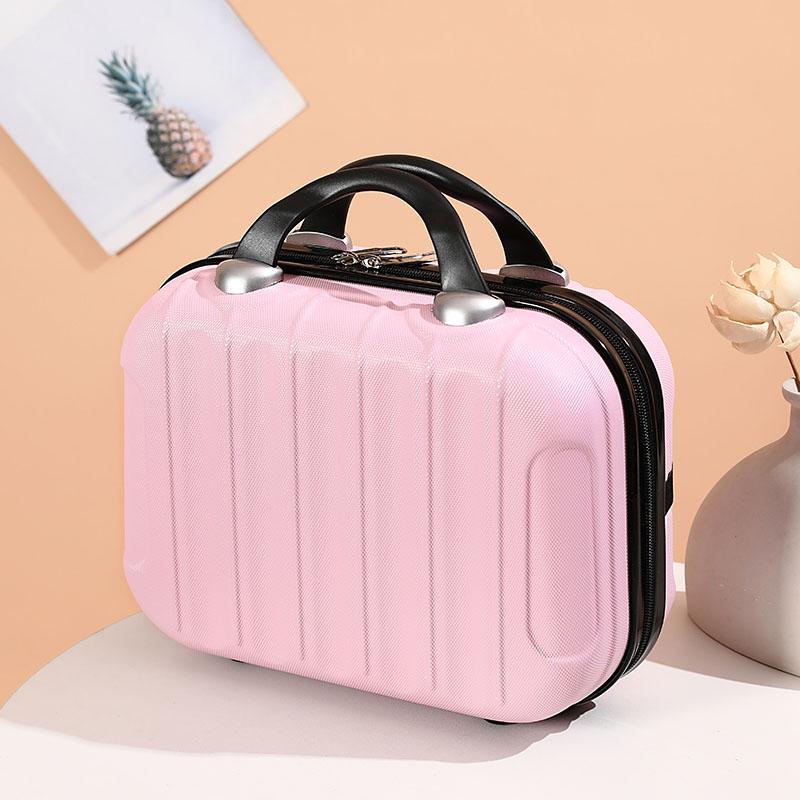 Korean Version of the Portable Cosmetic Case Small Suitcase 14 Inch Lightweight Ins Multifunctional Travel Storage Cosmetic Case