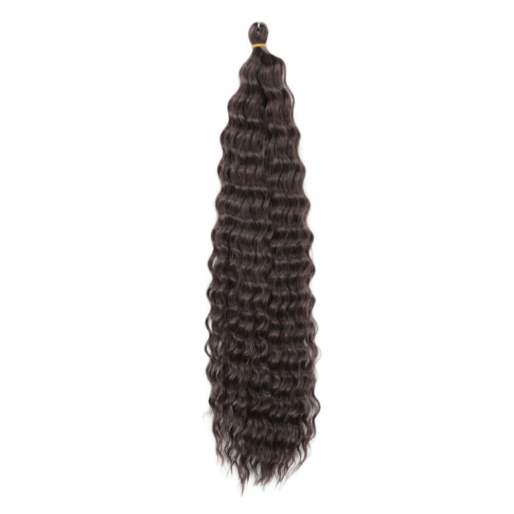 Heat Resistant Fiber Deep Wave Wig Ombre Marly Hair Synthetic Crochet Hair Kinky Curly Hair