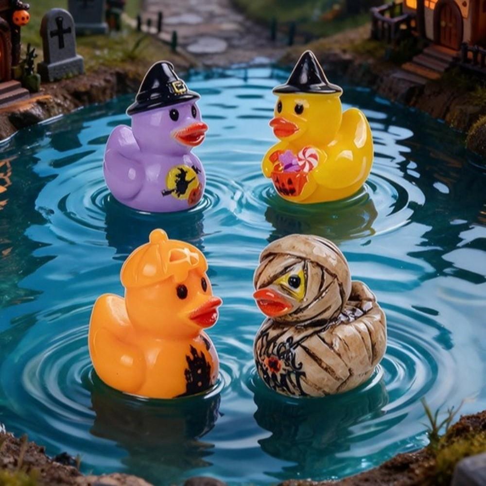 30pcs/set Festive Design Resin Garden Ornament Cartoon Style Halloween Decoration Fairy Garden
