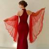 1 Pair Flare Shape Arm Covers Elastic Band Detachable Cuffs Fake Sleeves  Summer Outfit
