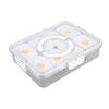 Compacts Camping Essential Clear Airtight Food Storage Container Set With Lid For Fruits Nut Travel Friendly Design