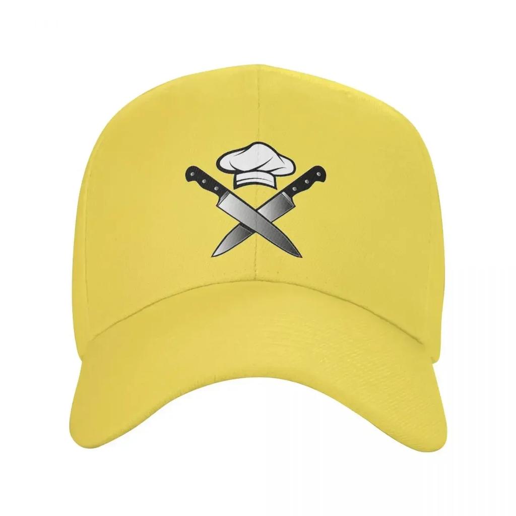 Personalized Skull Knives Chef Baseball Cap Men Women Adjustable Dad Hat Outdoor Snapback Hats