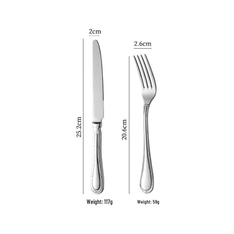 304 Stainless Steel Dining Cutlery Set