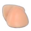 1 Pair Silicone Bra Inserts Extra Thick Waterproof Reusable Self Adhesive Triangular Shape Push Up Pads Flesh Color