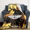 Top Gun Maverick Poster Flannel Blanket Super Soft Warm Cozy Blanket for Sofa Bed Office Travel All‑Season Home Decor Gift