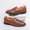 Scarpe da Uomo Pelle Maschio Uomo Uomo Oxfords Scarpe Eleganti per Uomo Mocassini di Lusso Firmati Platform Uomo Scarpe in Pelle da Uomo