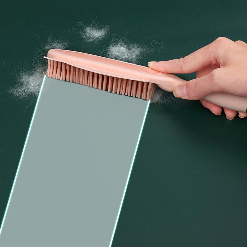 Pet Grooming Massage Brush for Cat Dog Bath Time Hair Removal Tool Multi-Purpose Furniture Lint Remover Sofa Carpet Cleaning Brush with Soft Bristles