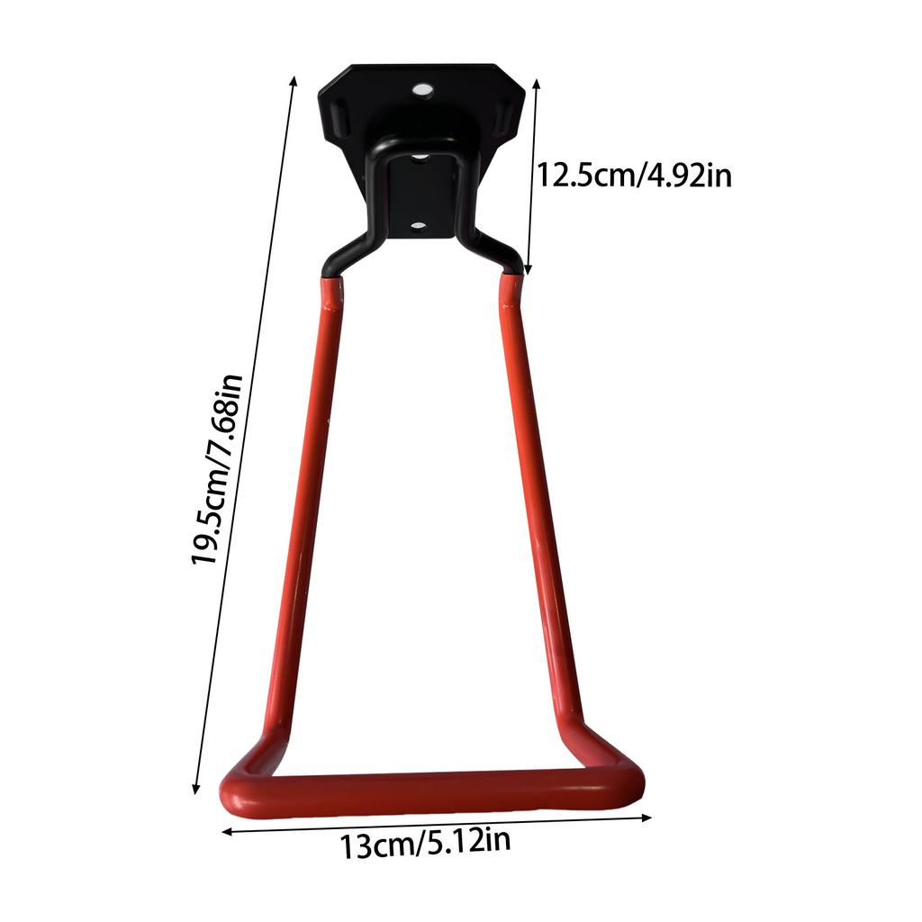 Sturdy Metal Water Hose Holder for Wall Mounting Space Saving Storage Hook Rust Proof Hanger for Outdoor Garden Use