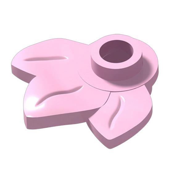 Classic Tree Leaves Building Blocks Pieces, Plant Plate, Round 1x1 Assembling Building Blocks with 3 Leaves Parts and Pieces 50g