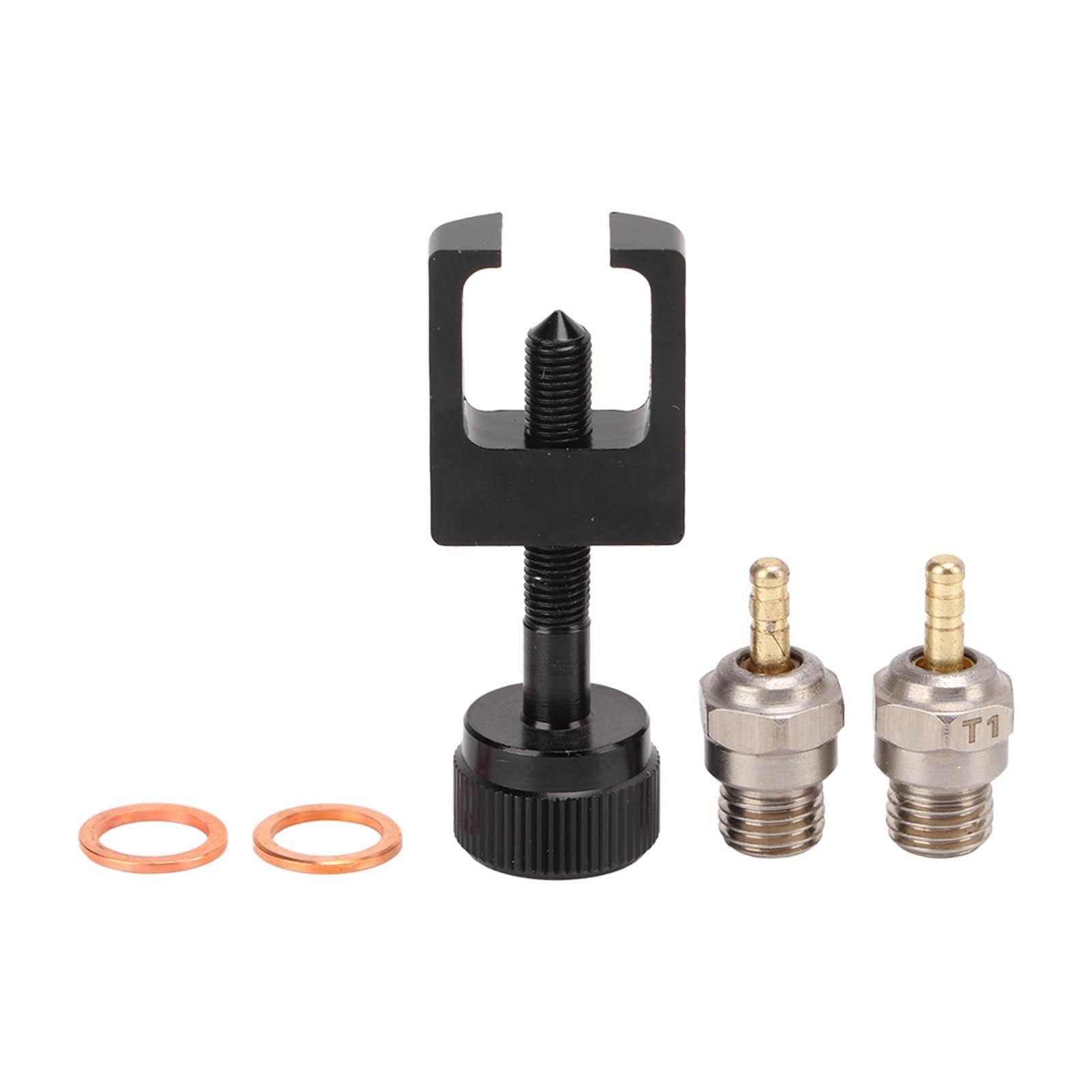 

T1 Hot Glow Plug with Puller Tool Kit Aluminum Alloy for Traxxas 18 110 RC Car 1221 Level Engines