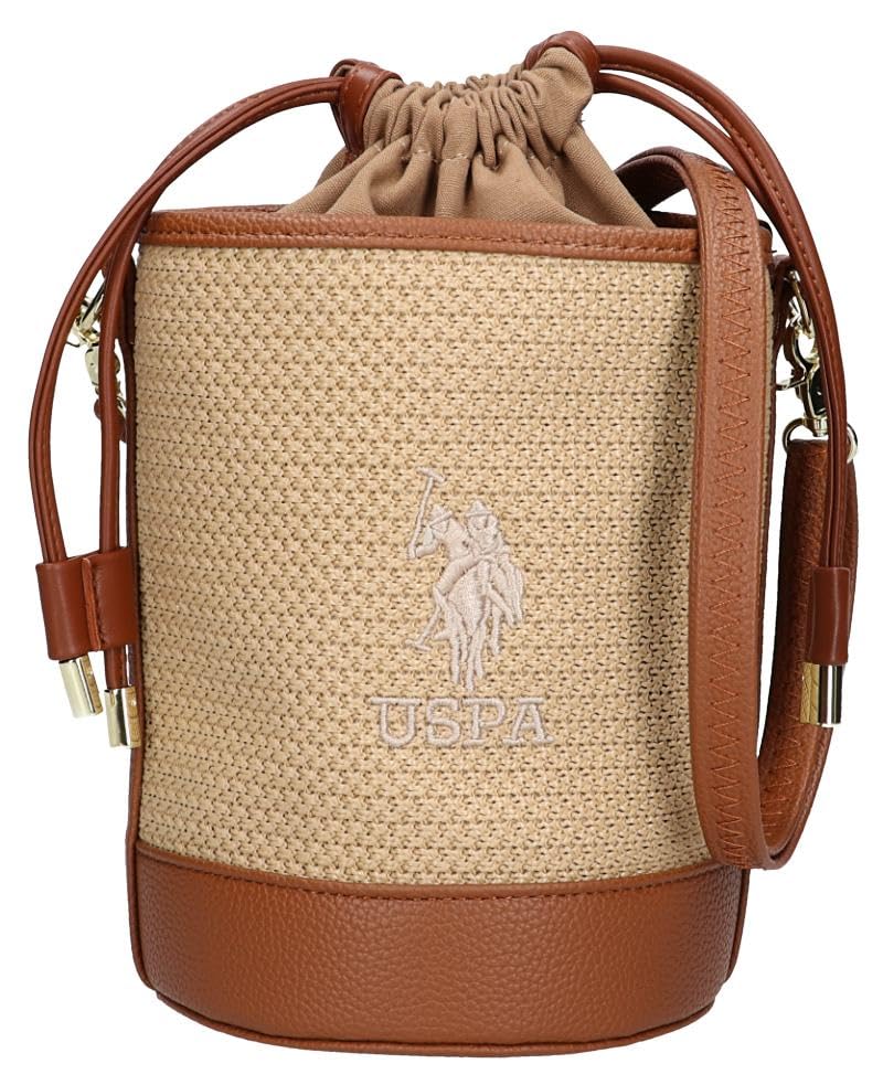 Сумка через плечо КОРИЧНЕВАЯ USPA-2700