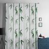Abstract Bamboo Pattern White Tulle Sheer Curtains for Living Room the Room Bedroom Kitchen Decoration Voile Organza Curtains