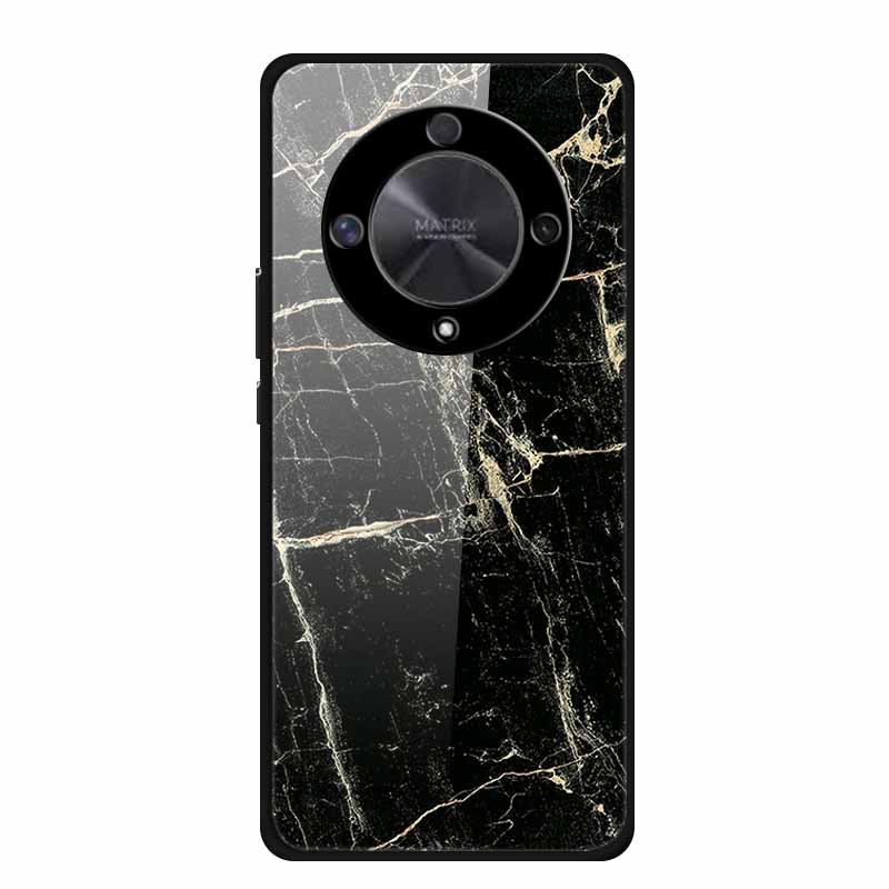 For Honor X9B Case X9A 5G Luxury Tempered Glass Hard Back Cover for Honor X9A 5G Phone Cases Fundas Honor x 9B X9 B 5G X 9A X9 A