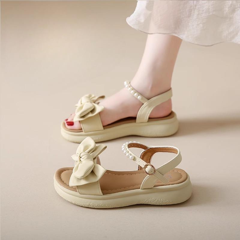 

Босоніжки на товстій підошві та ретро взуття, що збільшує зріст 33 білий