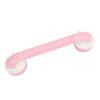 Suction Shower Grab 14.37 Inch Length Heavy Duty Safety Bar Bathtub Grab Bar for Baby Kids Pink