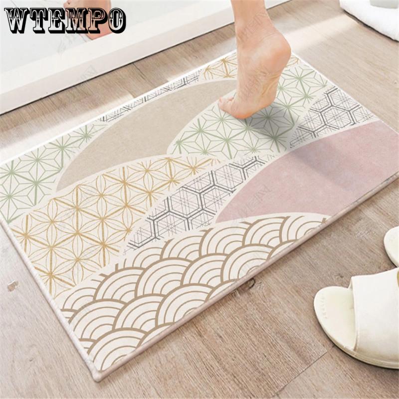 WTEMPO Entrance Mats Door Mats Household Outdoor Mats Entrance Carpets Anti Slip Mats
