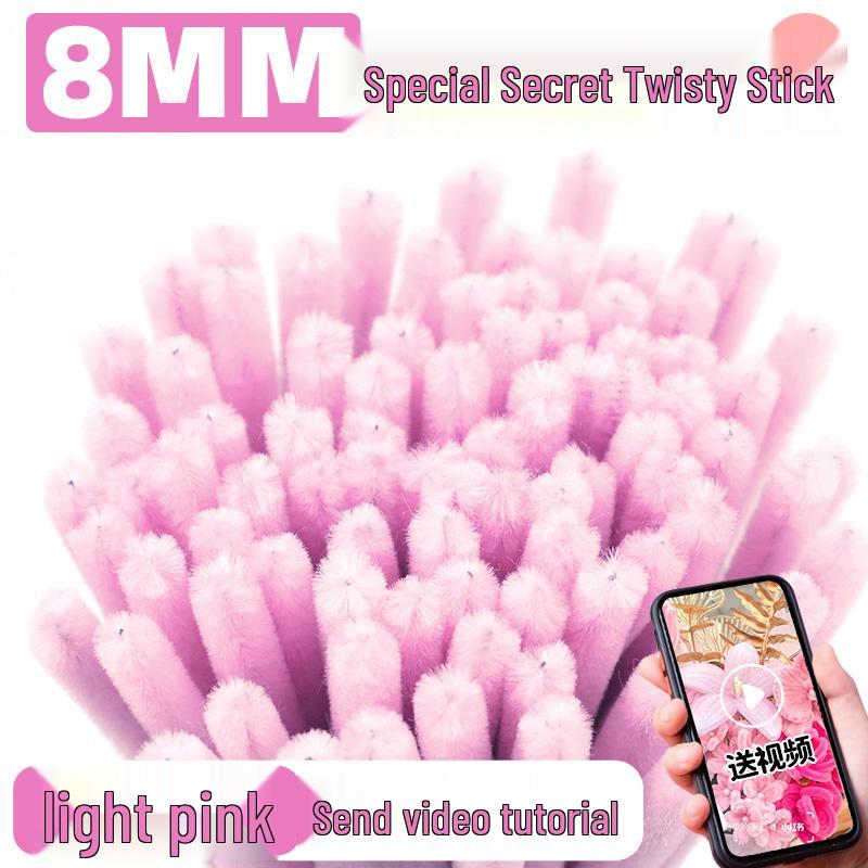 Pipe Cleaner Bouquet Kit: DIY Children's Weaving Material for Handmade Chenille Christmas Tree