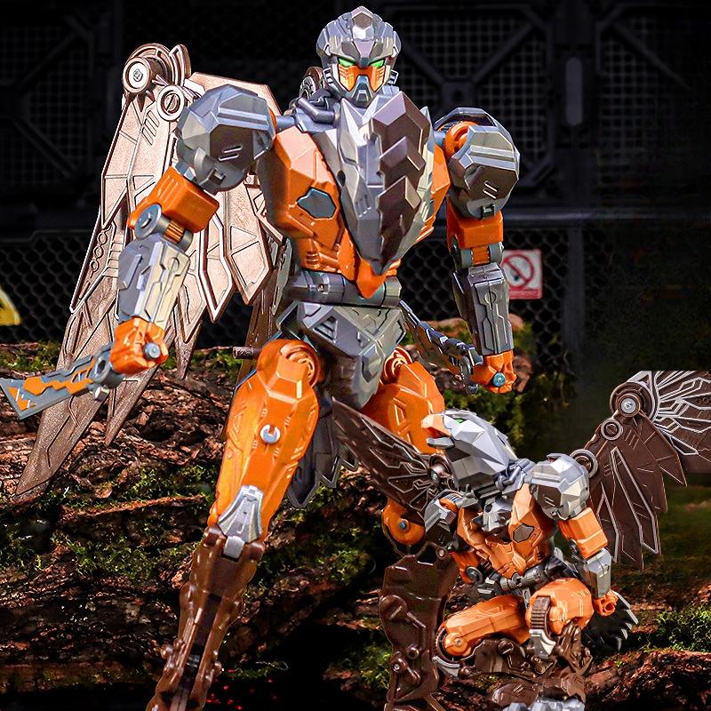 In Stock LiJiang New Transformation Movie Anime Toys Cool Dinosaur Action Figure Robot Car Model Boys Kids Gift XT-1613