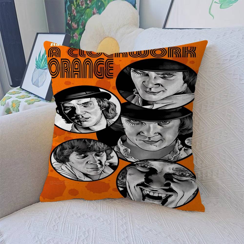 Movie A Clockwork Orange Pillow Cover Sofa Cushion Cover Home Room Decoration Children Gift