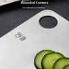 KEITH Titanium Cutting Board Machine for and Everyday Use Perfect for and Picnics - Antibacterial, Double-Sided, Washable, Lightweight, Vegetables,