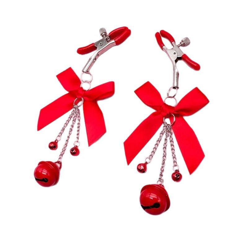 Bell Chain Nipple Clamps for Erotic Play and Sensual Flirting