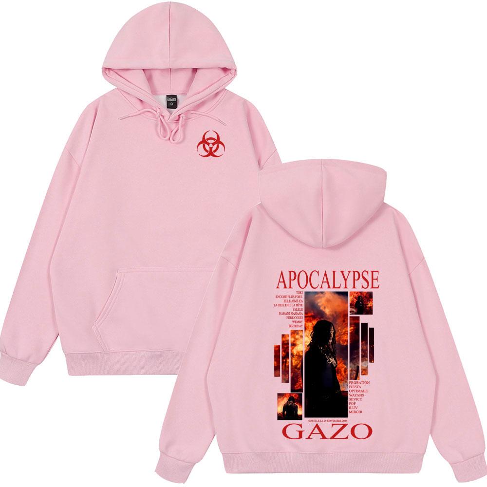 Forró Akció APOCALYPSE Album Kapucnis Pulóverek Férfi Női Hip Hop Divat Popzene Streetwear Férfi Alkalmi Felsők Túlméretezett Hosszú Ujjú Ruházat