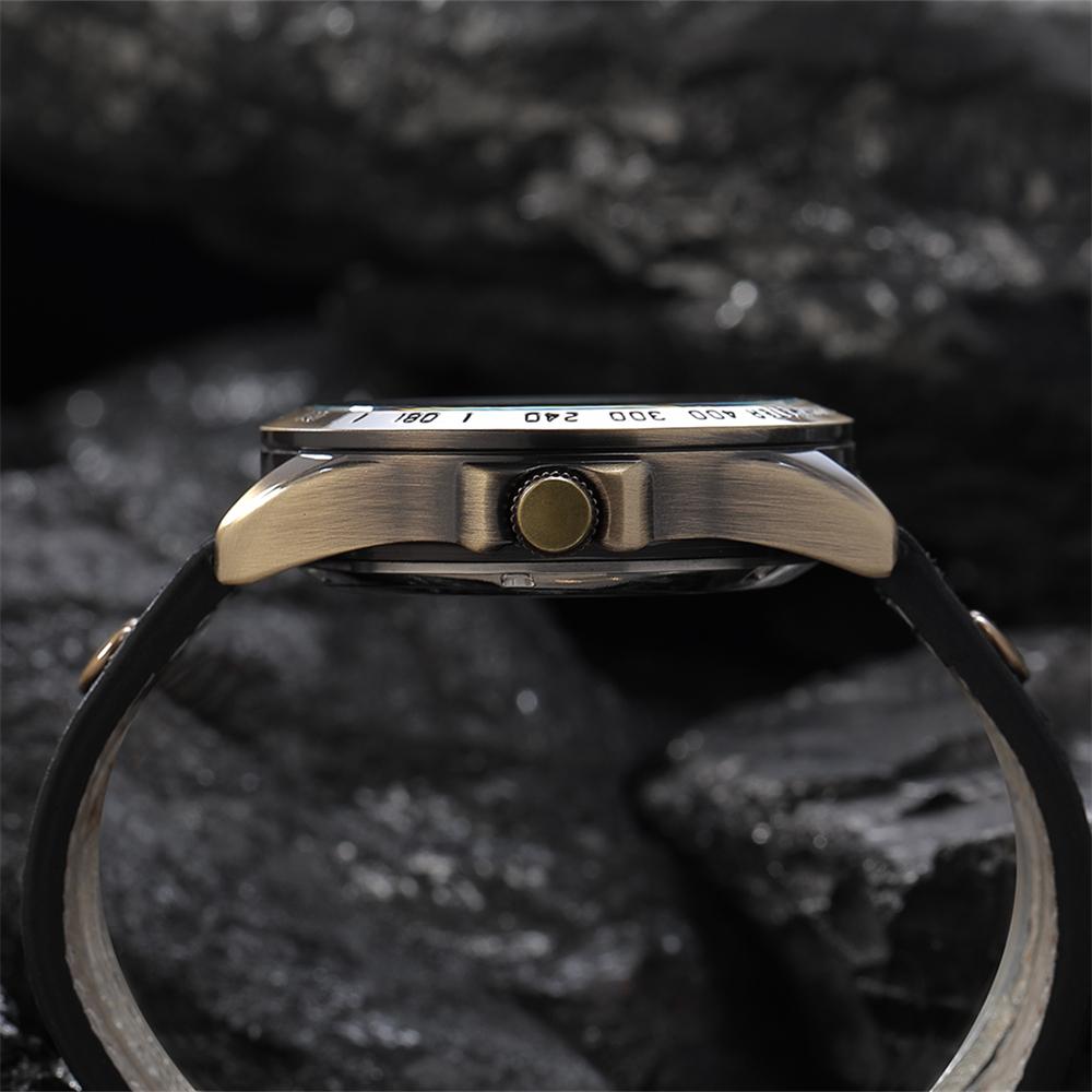 Fashionable Hollow European and American Style Men's Mechanical Watch Luminous Arabic Numerals Fully Automatic Mechanical Watch