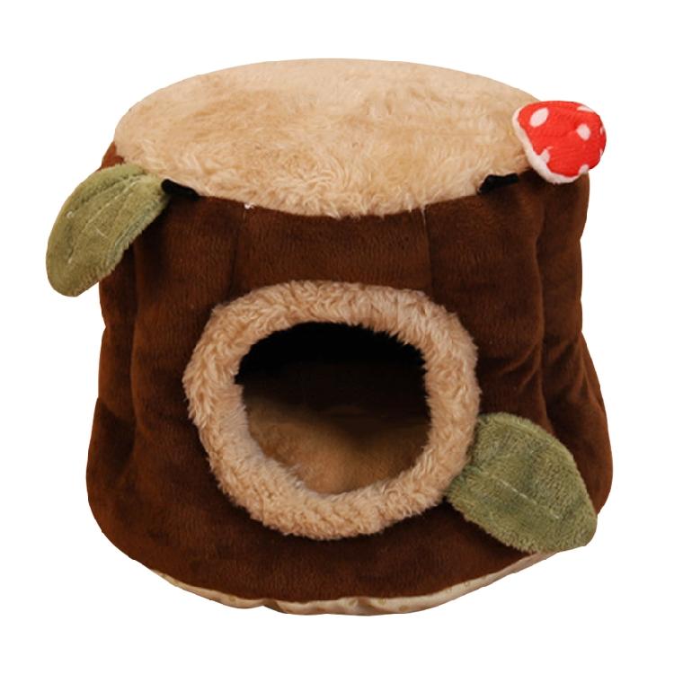 Bird Warm Nest Plush Tent Hanging Parrot Hammock Bed Hideout for Squirrel Ferret