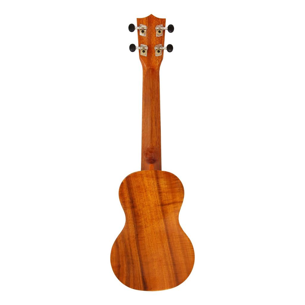 Soprano Ukulele Long Neck In Hawaiian Koa Famous FLS-2G (Made Japan, Wood)