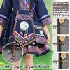 Woven Jacquard Ribbon Lace Tassel Fringe Geometric Figure Pattern for Clothing Straps Accessory Cloth Supplies Diy Sewing 1Yard