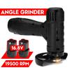 Cordless Angle Grinder Grinding Tools Household Handheld Polishing Cut Off Tool Metal Wood Cordless Brushless Cutter 16.8V