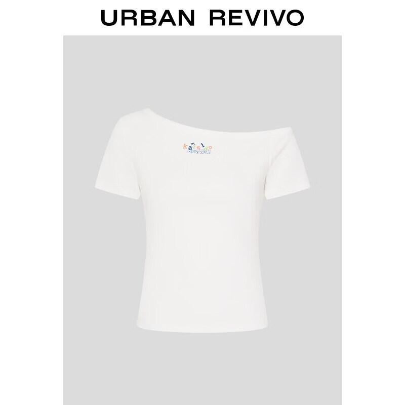 UR2026 Women s Off-shoulder Slim Fit T-shirt XL
