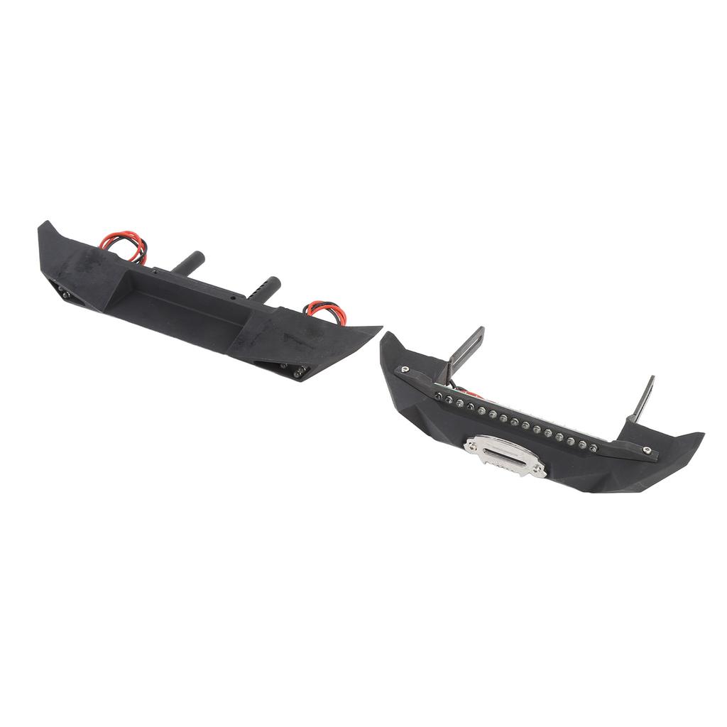 Racing Metall Front Stoßstange Anti Kollision Legierung Starke Struktur Vorne Hinten Stoßstange Set Ersatz für