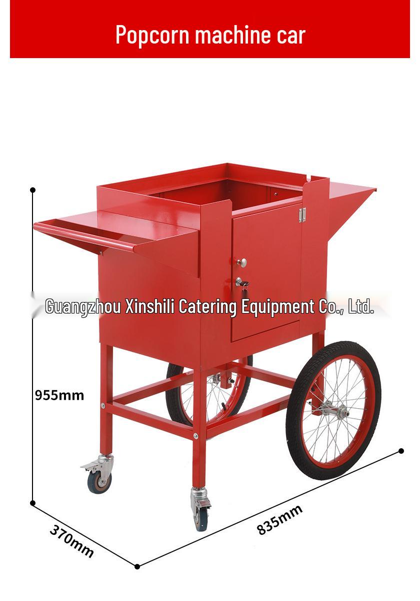 Fully Automatic Popcorn Cart with Roof