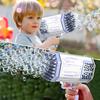 Automatische Seifenblasenpistole mit LED-Lichtern | Tausende Blasen ohne Unterbrechung | Outdoor-Indoor-Spaß für Kleinkinder bis Kinder