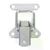 Stainless Steel 304 Toolbox Locking Latch Hasps Metal Toggle Catch Clasp Box Loaded Hinges Furniture Hardware Accessories