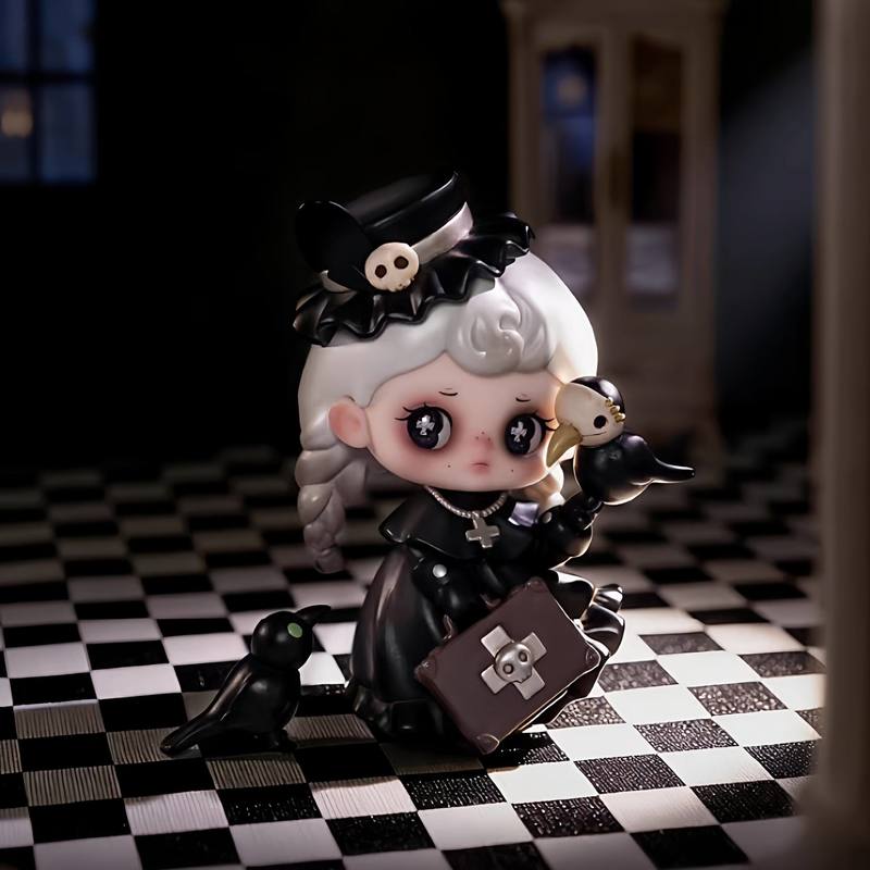 Genuine Tarti Ghost In Hotel Series  Cute Spooky Anime Figurine Desktop Ornament Collectible Plaything  Present